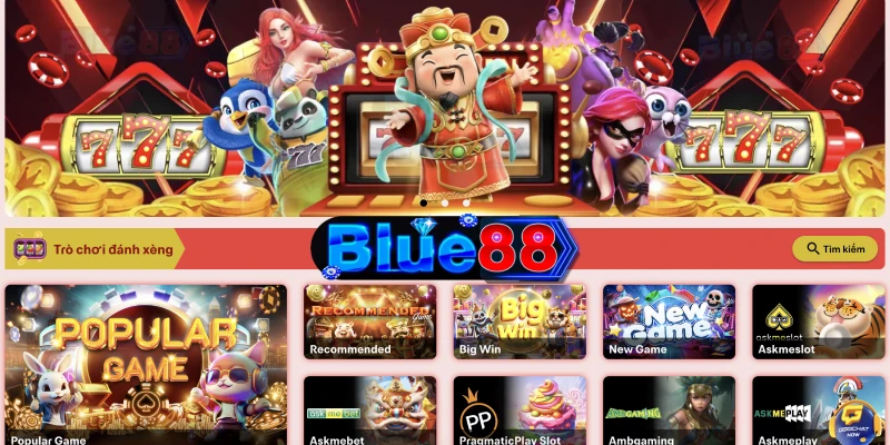 Nổ hũ Blue88 - Đa dạng thể loại game